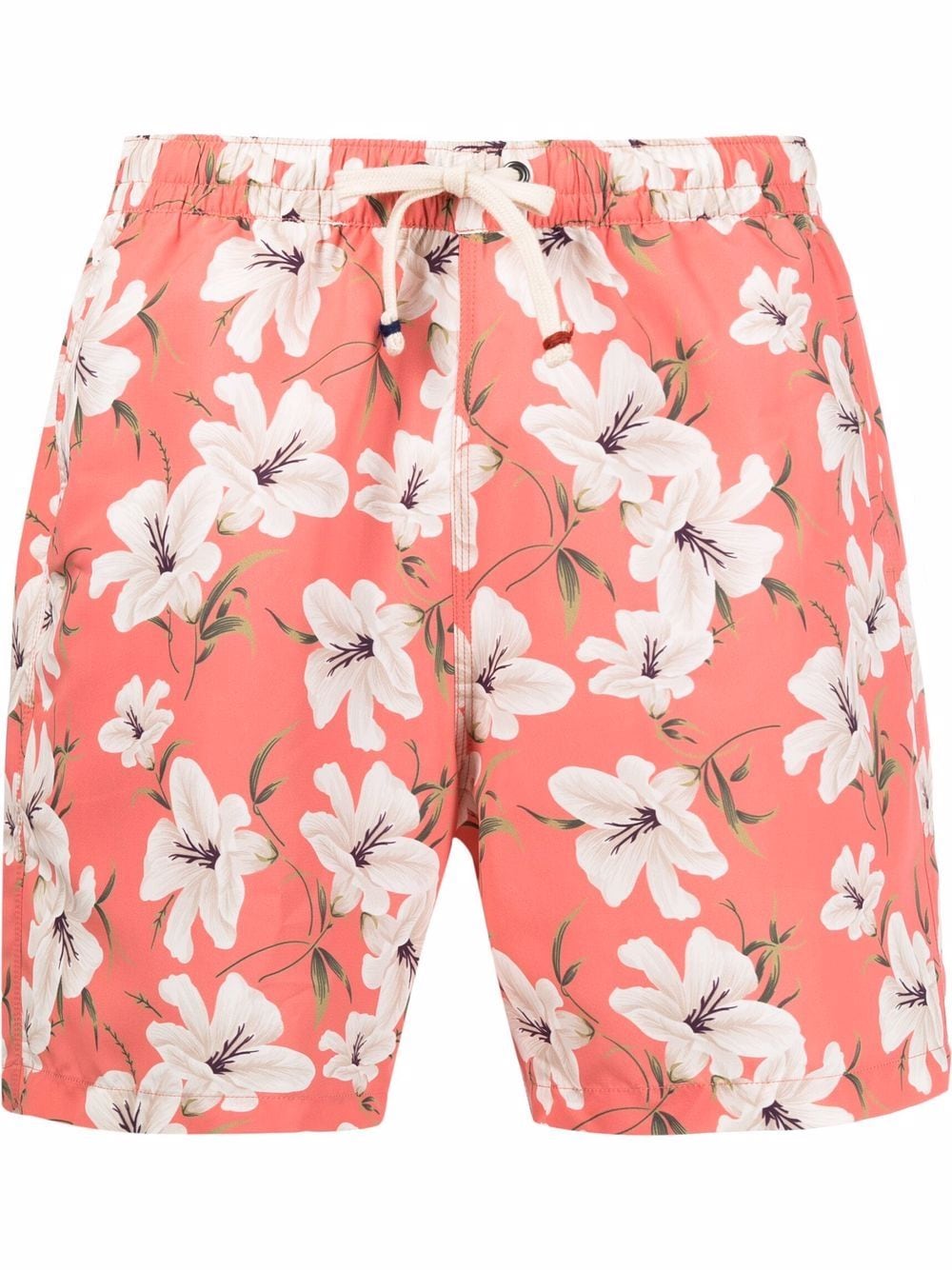 Altea Badeshorts mit Blumen-Print - Orange von Altea