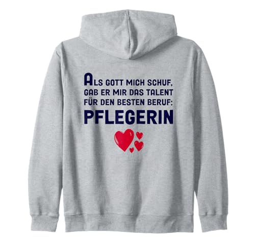 Pflege Jacke Damen mit Spruch Herz Pflegerin Altenpflegerin Kapuzenjacke Pflege Jacke Damen mit Spruch Herz Pflegerin Altenpflegerin Kapuzenjacke von Altenpflegerin Krankenpflegerin Pflegerin Geschenk