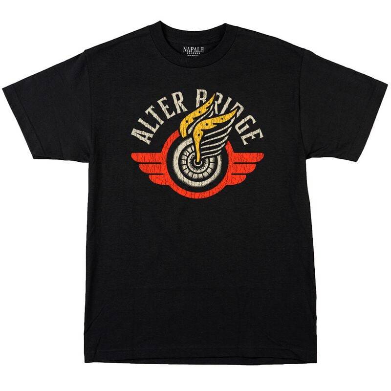 Alter Bridge Logo T-Shirt schwarz in L von Alter Bridge