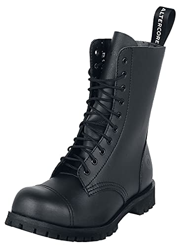 Altercore 551 Vegan Unisex Boot schwarz EU45 Polyurethan Basics, Biker, Rockwear, Streetwear von Altercore