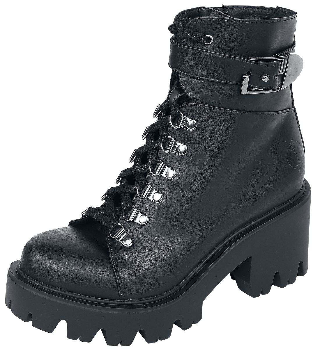 Altercore - Gothic Boot - Enid Vegan - EU36 bis EU40 - für Damen - Größe EU36 - schwarz von Altercore