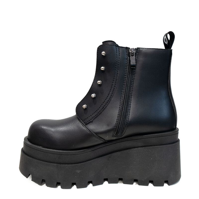 Altercore - Gothic Boot - Neris Vegan - EU36 bis EU41 - für Damen - Größe EU38 - schwarz von Altercore
