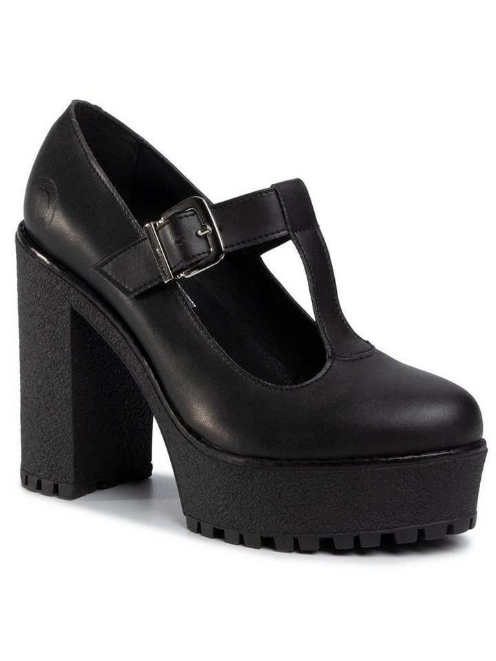 Altercore Halbschuhe Lizzy Vegan Black Schnürschuh von Altercore