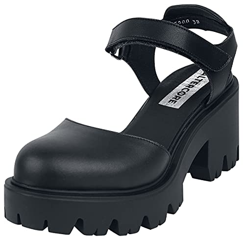 Altercore Lotta Vegan Frauen High Heel schwarz EU39 von Altercore