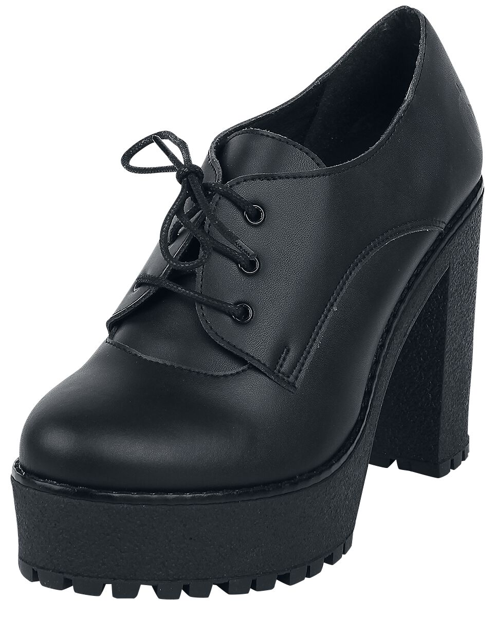 Altercore - Rockabilly High Heel - Trixie Vegan - EU36 bis EU40 - für Damen - Größe EU36 - schwarz von Altercore