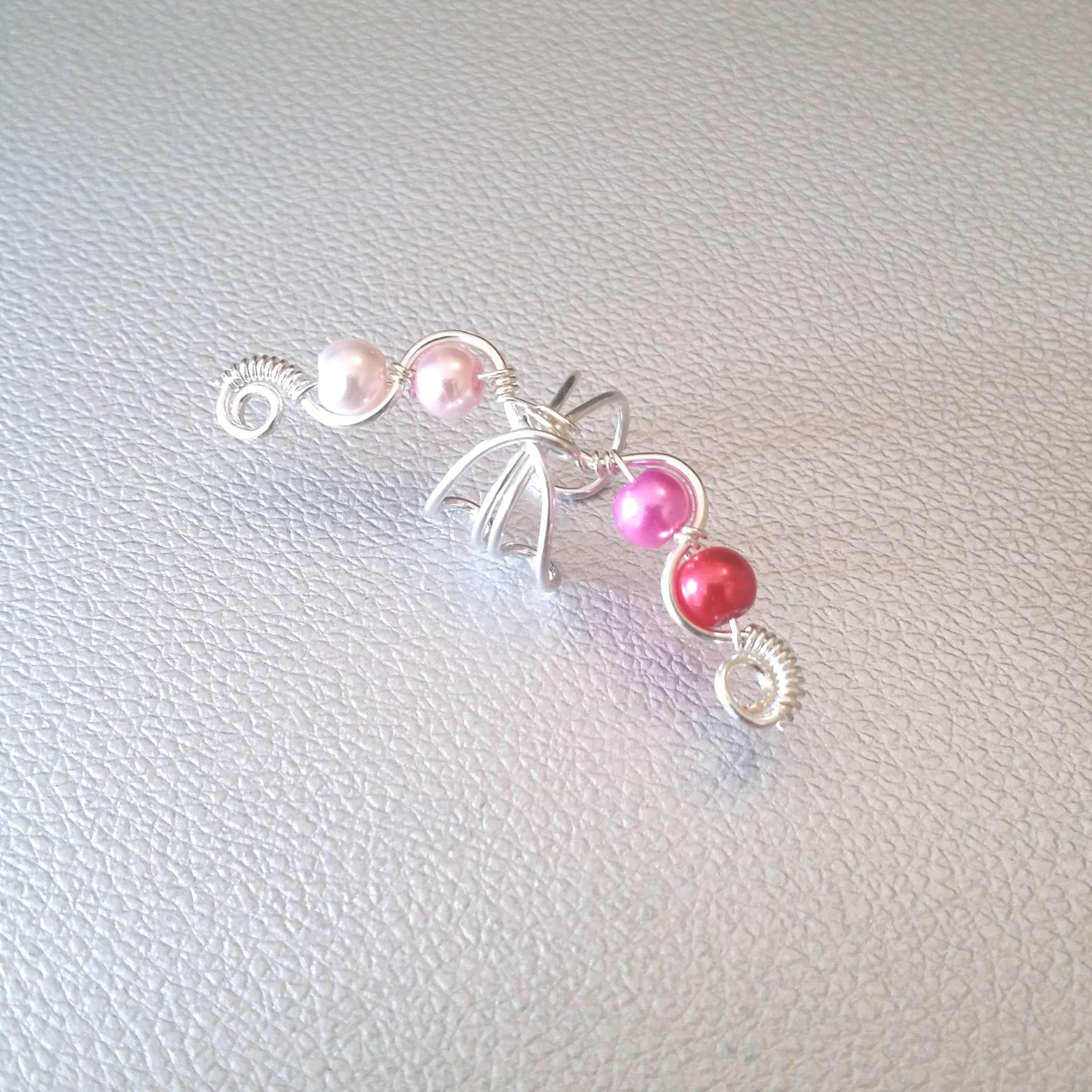 Silber Ohr Manschette, Rosa Gewellt Wickeln, Bergsteiger, Braut Ohrringe, Knorpel Keine Pierce Gefälschte Ohrringe von AlteredElegance