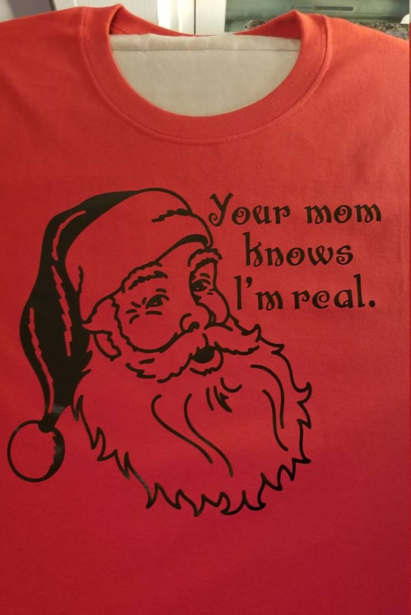 Deine Mutter Weiß, Dass Ich Wirklich Santa Shirt Bin von AlteredGoodsStore