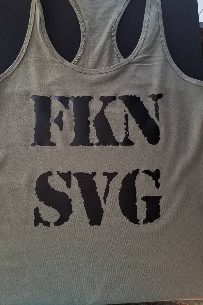 Fkn Svg Tank-Top von AlteredGoodsStore