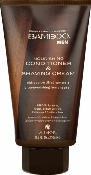 Alterna Bamboo Men Nourishing Conditioner & Shaving Cream 250 ml von Alterna