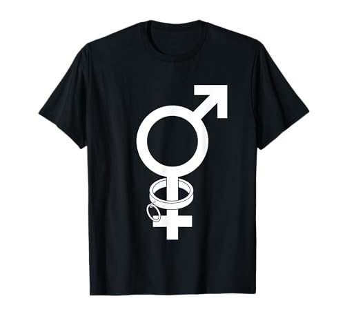 BDSM Sir-Slave-Symbol Emblem T-Shirt | Herren Dom Geschenke T-Shirt von Alternative Hikoclo