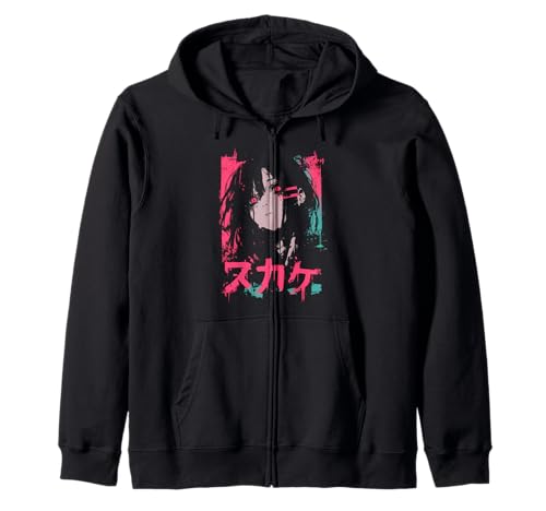 Goth Grunge Dämon Anime Girl Waifu Horror Alt-Ästhetik Kapuzenjacke von Alternative Vaporwave Gothic Sad Alt Grunge Woman