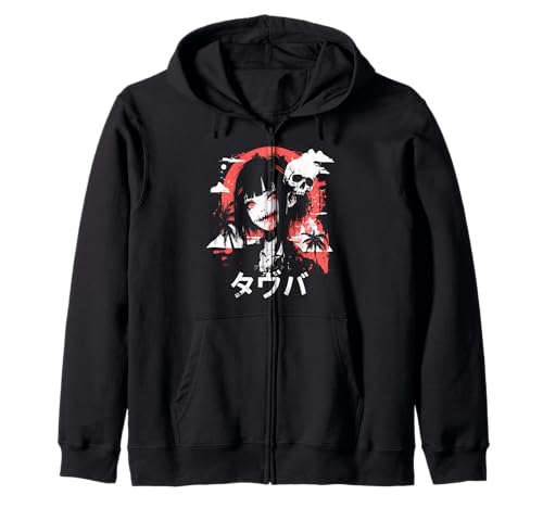 Goth Grunge Dämon Anime Girl Waifu Horror Alt-Ästhetik Kapuzenjacke von Alternative Vaporwave Gothic Sad Alt Grunge Woman