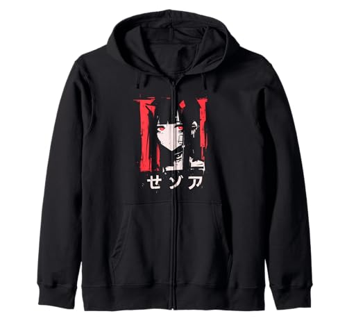 Goth Grunge Dämon Anime Girl Waifu Horror Alt-Ästhetik Kapuzenjacke von Alternative Vaporwave Gothic Sad Alt Grunge Woman