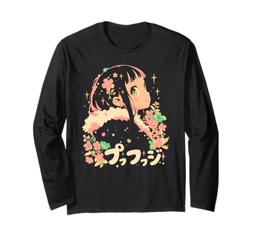 Goth Grunge Dämon Anime Girl Waifu Horror Alt-Ästhetik Langarmshirt von Alternative Vaporwave Gothic Sad Alt Grunge Woman