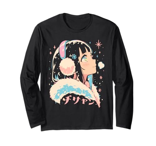 Goth Grunge Dämon Anime Girl Waifu Horror Alt-Ästhetik Langarmshirt von Alternative Vaporwave Gothic Sad Alt Grunge Woman