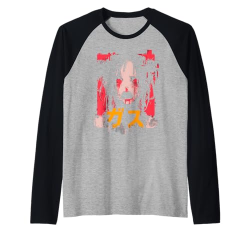 Goth Grunge Dämon Anime Girl Waifu Horror Alt-Ästhetik Raglan von Alternative Vaporwave Gothic Sad Alt Grunge Woman