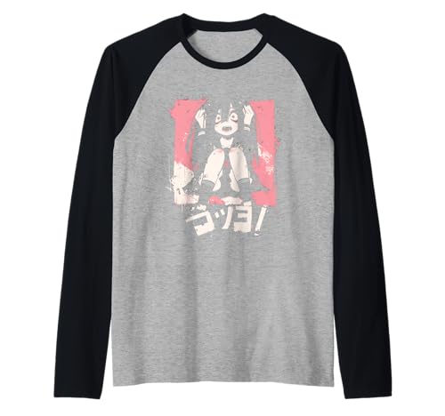Goth Grunge Dämon Anime Girl Waifu Horror Alt-Ästhetik Raglan von Alternative Vaporwave Gothic Sad Alt Grunge Woman