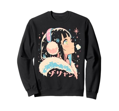 Goth Grunge Dämon Anime Girl Waifu Horror Alt-Ästhetik Sweatshirt von Alternative Vaporwave Gothic Sad Alt Grunge Woman
