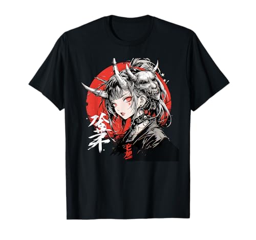 Goth Grunge Dämon Anime Girl Waifu Horror Alt-Ästhetik T-Shirt von Alternative Vaporwave Gothic Sad Alt Grunge Woman