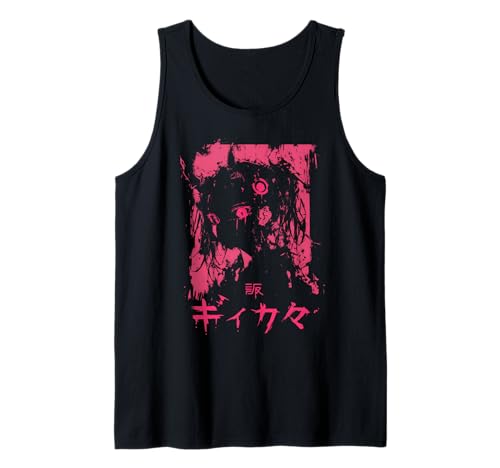 Goth Grunge Dämon Anime Girl Waifu Horror Alt-Ästhetik Tank Top von Alternative Vaporwave Gothic Sad Alt Grunge Woman