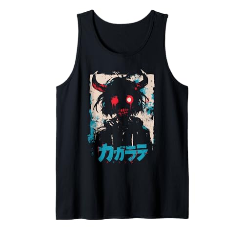 Goth Grunge Dämon Anime Girl Waifu Horror Alt-Ästhetik Tank Top von Alternative Vaporwave Gothic Sad Alt Grunge Woman