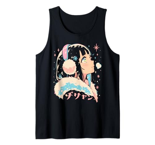 Goth Grunge Dämon Anime Girl Waifu Horror Alt-Ästhetik Tank Top von Alternative Vaporwave Gothic Sad Alt Grunge Woman