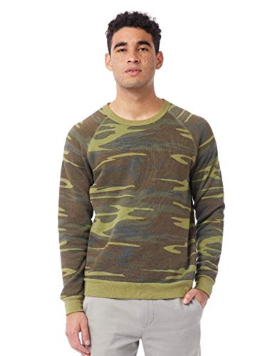 Alternative Herren Printed Champ Eco Sweatshirt, Camouflage, XX-Large von Alternative