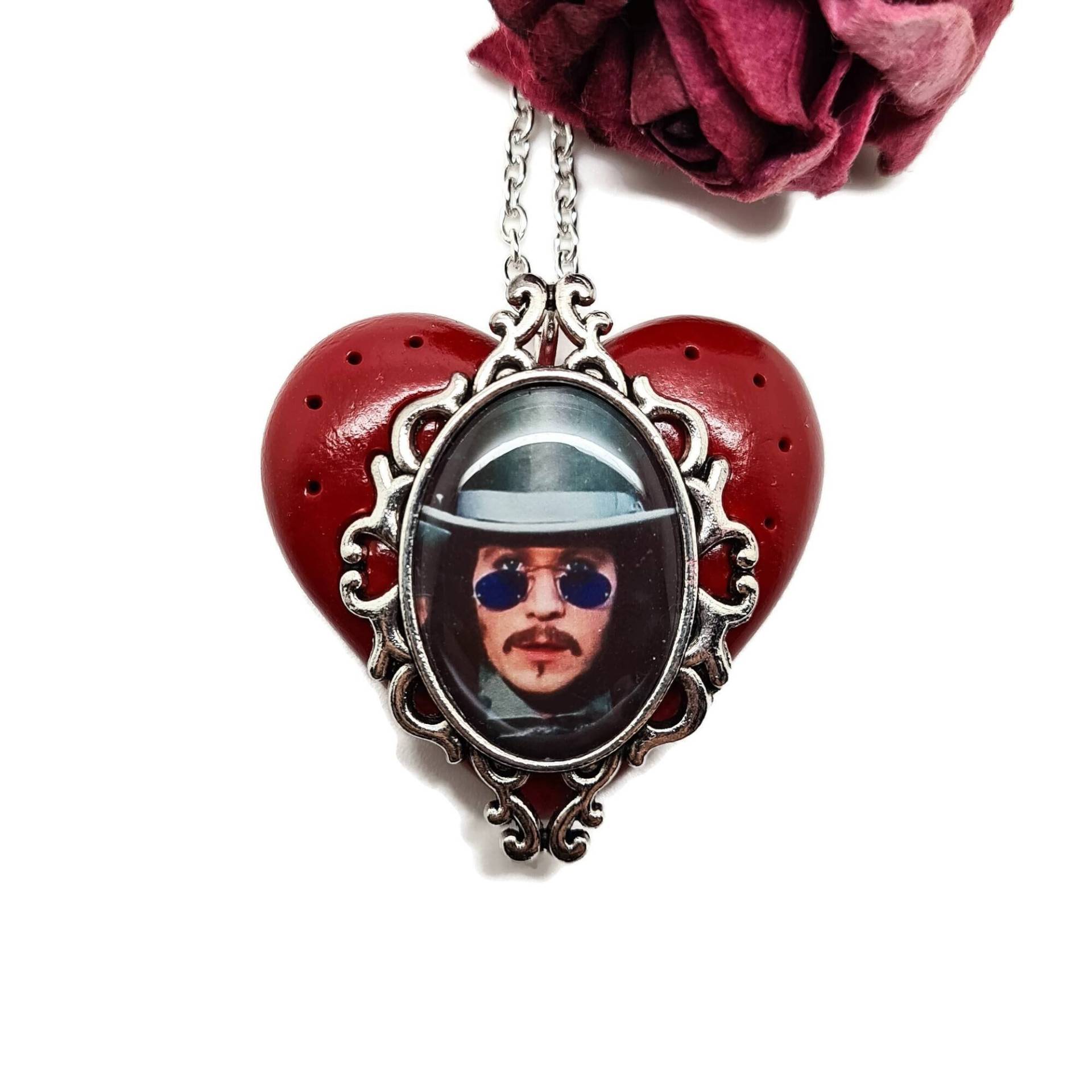 Bram Stoker's Dracula Junger Gary Oldman Vampir Halloween Herz Halskette Bram Stoker's Dracula Junger Gary Oldman Vampir Halloween Herz Halskette von AlternativeJewellery