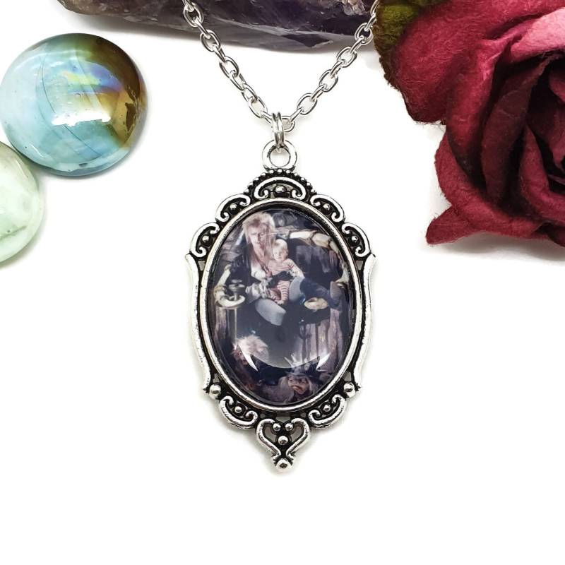 Labyrinth Goblin King Halskette Gothic Silberanhänger, David Bowie Labyrinth Goblin King Halskette Gothic Silberanhänger, David Bowie von AlternativeJewellery