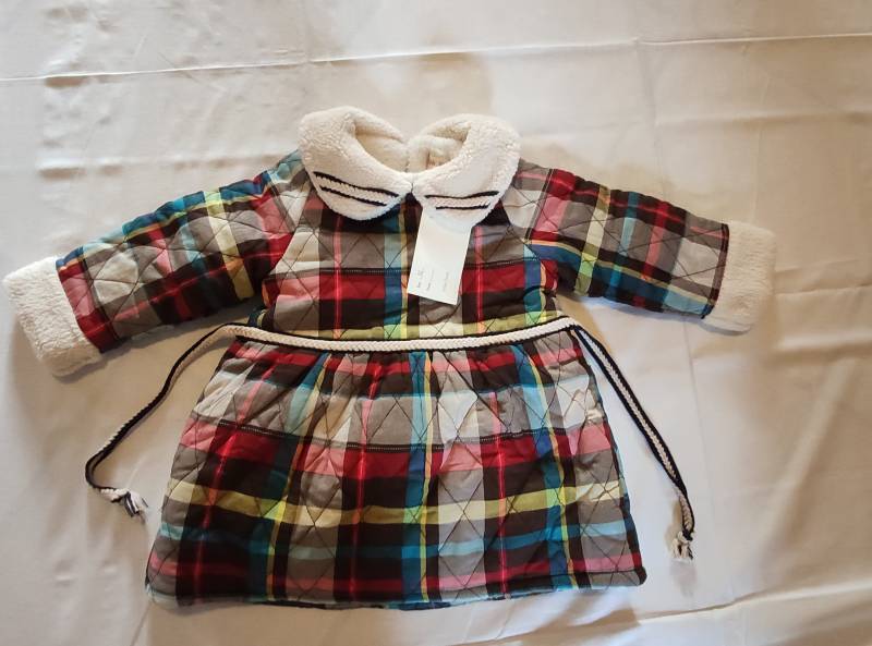 Poupée Emma Jacke 92 Mädchenjacke Felljacke | Emma & Vincent Vintage 90Er von AltesundRares