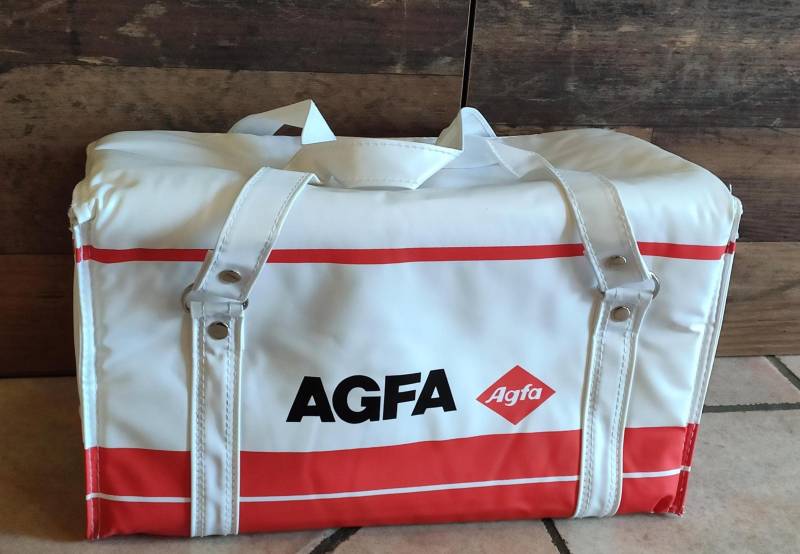 Vintage Kühltasche Agfa Lunchbox Thermotasche Neuwertig von AltesundRares