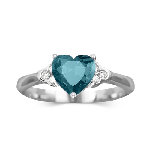 Althum 1 Karat Personalisierter Blauer Topas Verlobungsring 925er Sterlingsilber Blauer Topas Dezember Geburtsstein-Verlobungsring mit Moissanit Schmuckgeschenk für Frauen Althum 1 Karat Personalisierter Blauer Topas Verlobungsring 925er Sterlingsilber Blauer Topas Dezember Geburtsstein-Verlobungsring mit Moissanit Schmuckgeschenk für Frauen von Althum