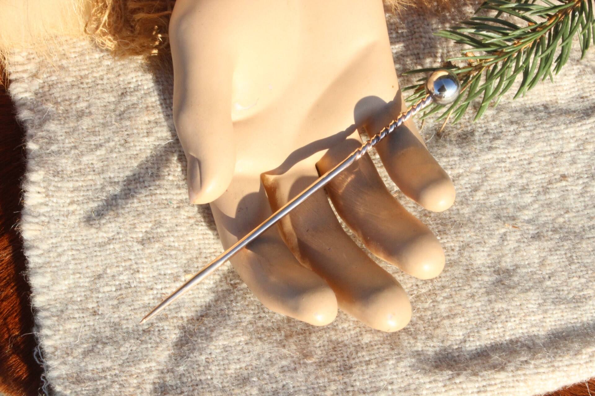 Eisenzeit Gewandnadel Haarnadel Bronzezeit Bronze Ironage Reenactment Bronzenadel Pin Bronzepin Nadel Bronzeage Kugelkopf Kugelkopfnadel Kkn von Altmarkbronze