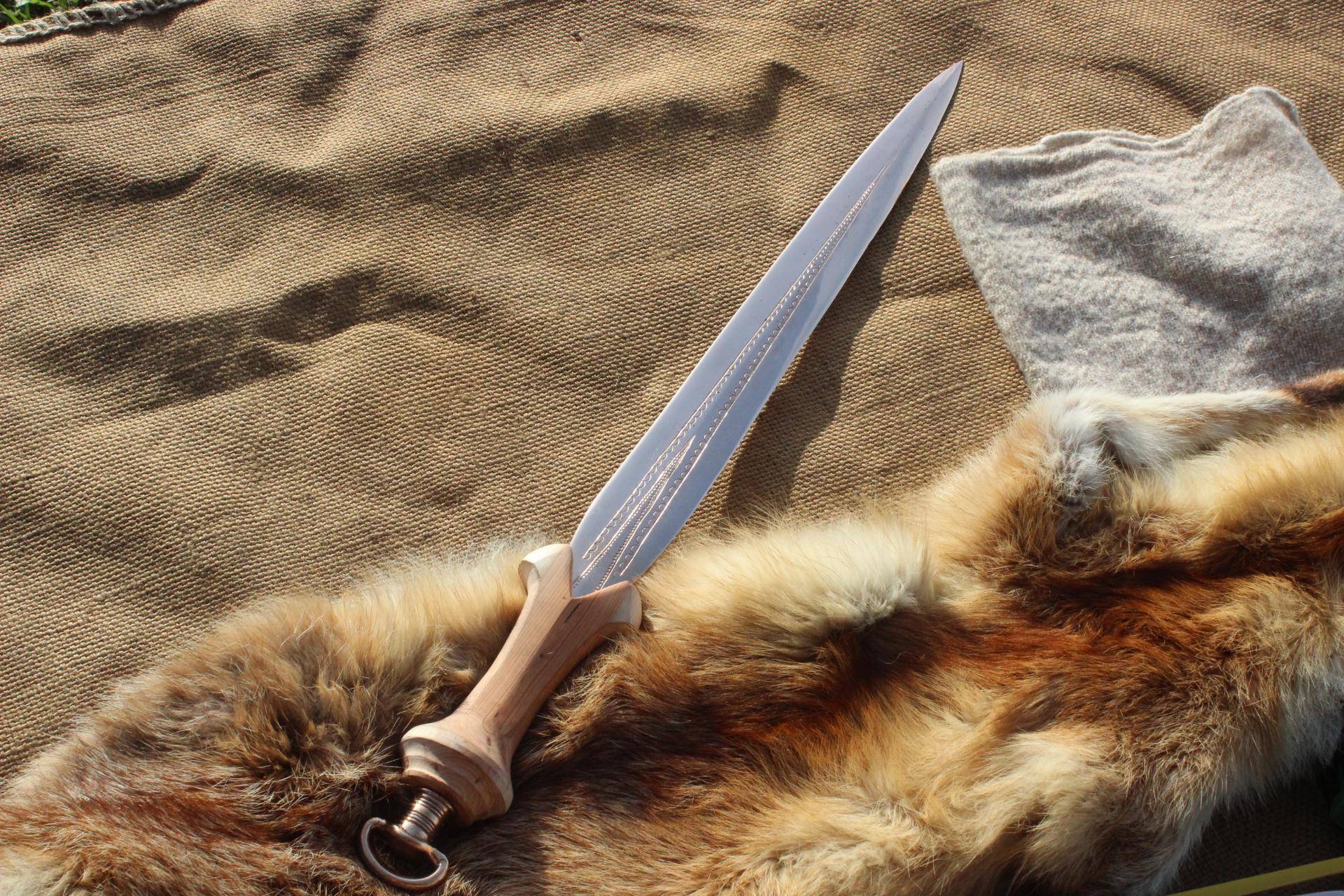 Griffangelschwert Mit Bronzeknauf Bronzezeit Haa1 Bzd 1100 - 1300 V.chr. Spätbronzezeit Schwert Ga1 von Altmarkbronze