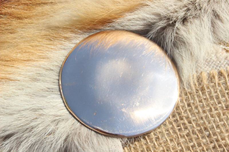 Gürtelscheibe Ca. 1400 V.chr. "Wardböhmen" Bronzezeit Sundisk Beltdisk Gewöbter Knopf 530 von Altmarkbronze