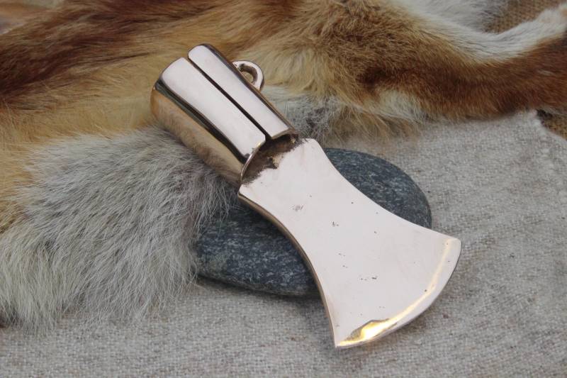 Hallstatt Lappenbeil Bronzebeil Bronzezeit Reenactment Axt Bronzeage Spätbronzezeit Um 800 V.chr. Ha2 von Altmarkbronze