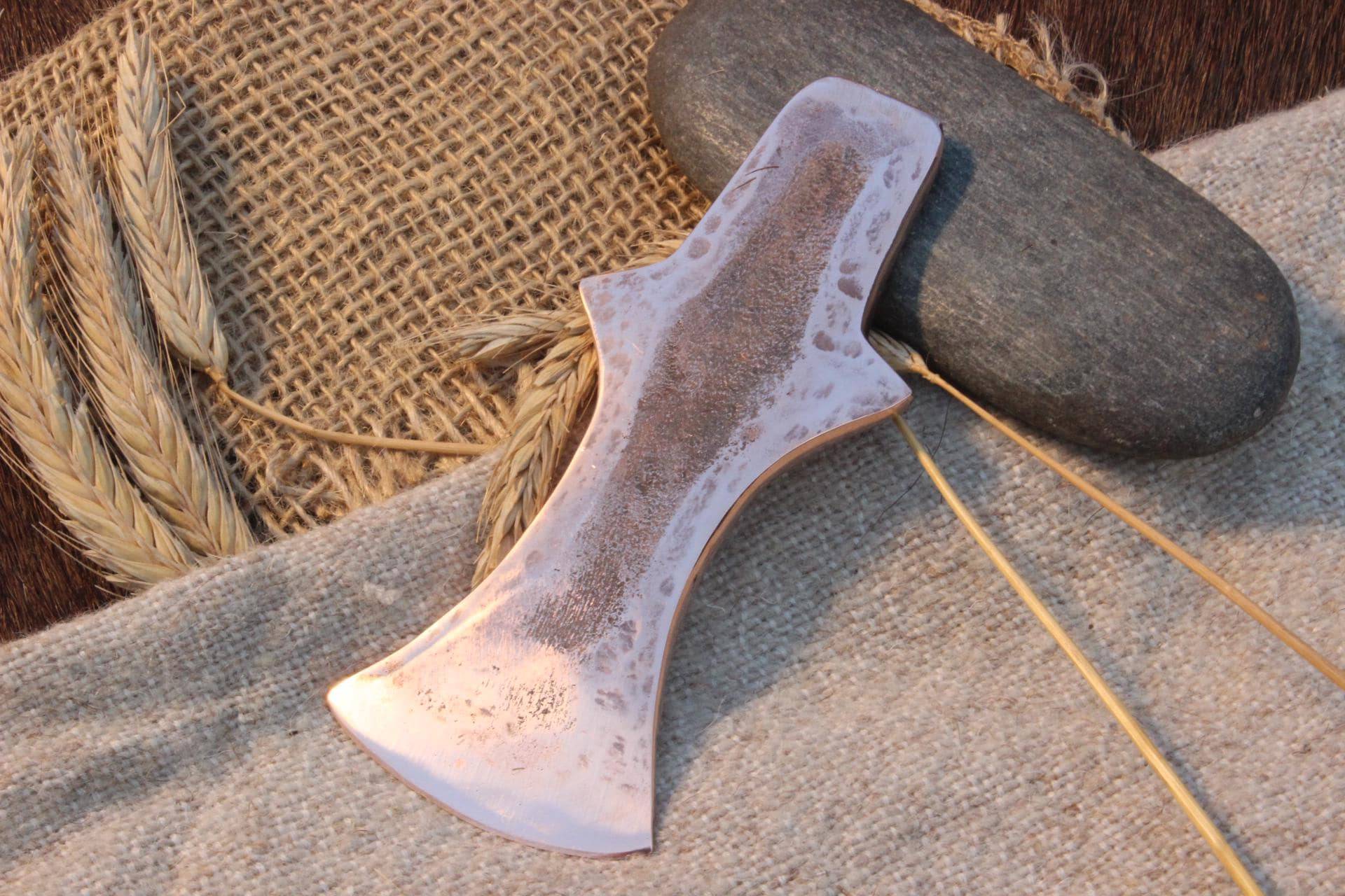 Kupferaxt Anatolien Kupferbeil Frühbronzezeit Ca. 2500 V.chr. Beil Flachbeil Kupferflachaxt F22 von Altmarkbronze