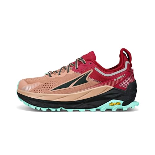 Altra Olympus 5 Laufschuhe Damen braun/rot von Altra