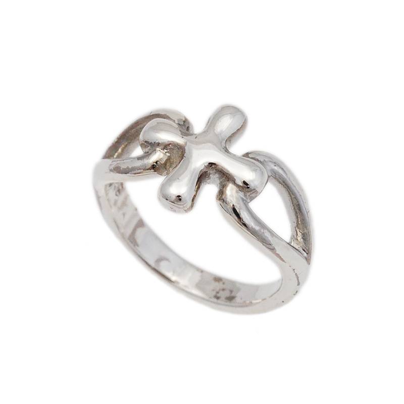 Kreuz Design Silber Ring/925 Sterling Ring/Ring Für Sie/Geschenk Sie/Silber Ring/Frauenring/Herrenring/Wake-R021 von AltumJewelry