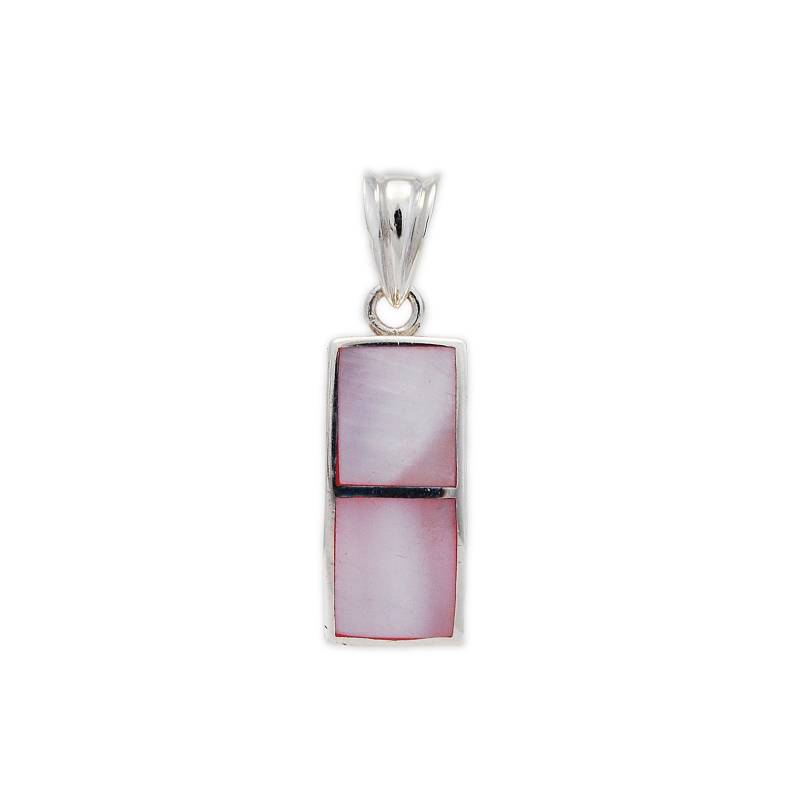 Perlmuttanhänger/Perlmuttperle/925 Sterlingsilberanhänger/Silberanhänger/Silberkette/Geschenk Für Sie/Silberanhänger/Pink/Pp-030Pk von AltumJewelry