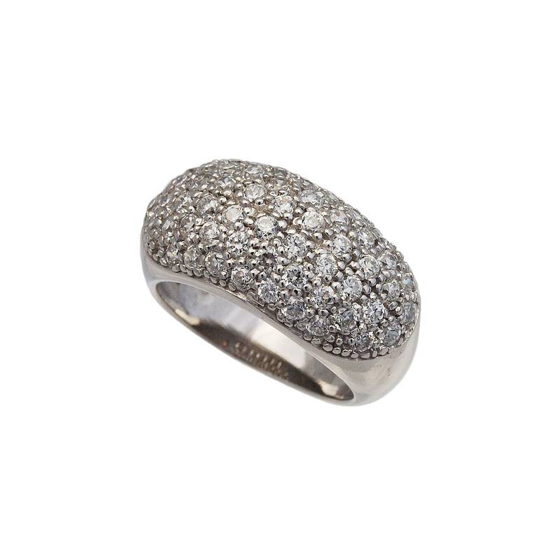 Silber Pave Ring/925 Sterling Ring/Weißer Zirkonia/Ring Für Sie/Geschenk Sie/Silber Ring/Damen/R-1403 von AltumJewelry