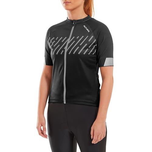 Altura Damen Airstream SS Radtrikot, Schwarz, 40 von Altura