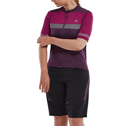 Altura Damen Nightvision Jersey – Lila – 16 2022 Trikot SS, violett, 42 von Altura