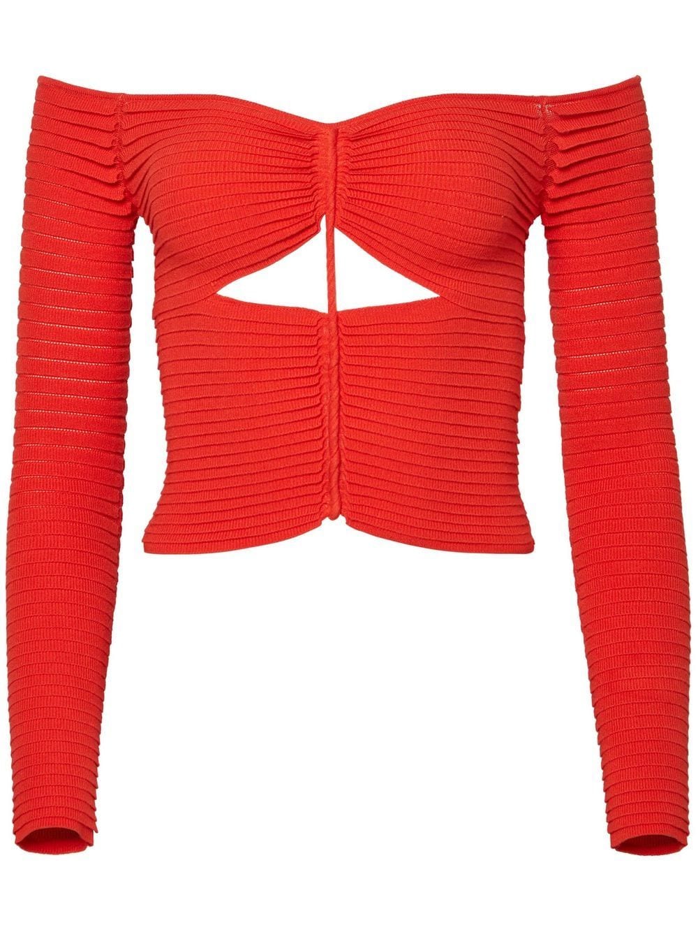 Altuzarra Adan Cropped-Top - Rot von Altuzarra