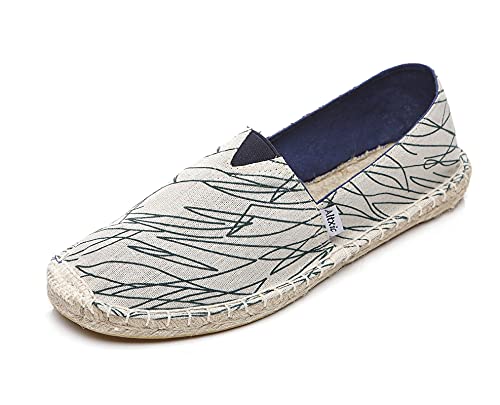 Altxic Bequeme Graffiti Canvas Espadrilles Flach für Herren Graffiti Blau 41 EU von Altxic