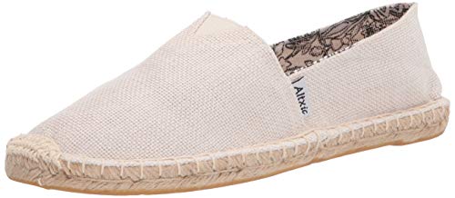 Altxic Herren Comfort Canvas Slip auf Espadrilles Flat Weiß 41 EU von Altxic