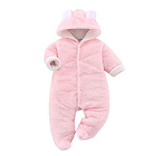 Baby Fleece Overall 62 Winter Strampler 56 Baby Overall Winter 0-3 Monate Schwarz Strampler Winter 62 Baby Strampler Winter Neugeborene Baby Winterkleidung 1 Jahr Fleece Jumpsuit Mädchen 128 von Alueeu