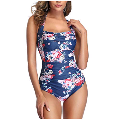 Damen Badeanzug Badeanzüge Einteilige Bauchweg Bademode Swimsuit One Piece Push Up Badeanzüge Plus Size Badebekleidung Bauchweg Sport Bademode Frauen Einteiliger Schwimmanzug von Alueeu