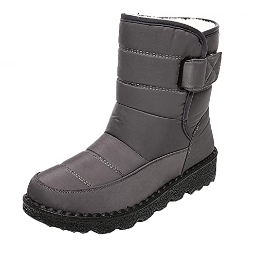 Damen Schuhe Winter Gefüttert Sneakers Boots Elegant Wasserdicht Schwarz Sale Elegant 43 37 39 Schneeboots Schneeschuhe Winterstiefel Schneestiefel Schnee Winterboots Flach Daunenstiefel Winterschuhe von Alueeu