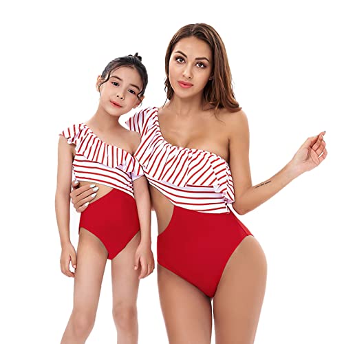 Tankini Mädchen 134 152 176 116 122 128 146 104 164 140 Badebekleidung Damen Badeanzug Teenager Mädchen große größen High Waist Baby Sexy Tankini Bikini Schwimmanzug Swimsuits Swimsuit Bademode von Alueeu